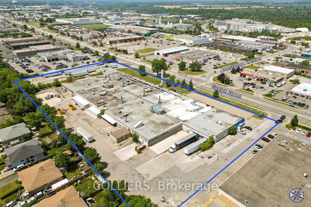 Located at the intersection of Guelph Street and Armstrong Avenue, 346 Guelph Steet offers a site with scale along Georgetown's most prominent commercial employment node.