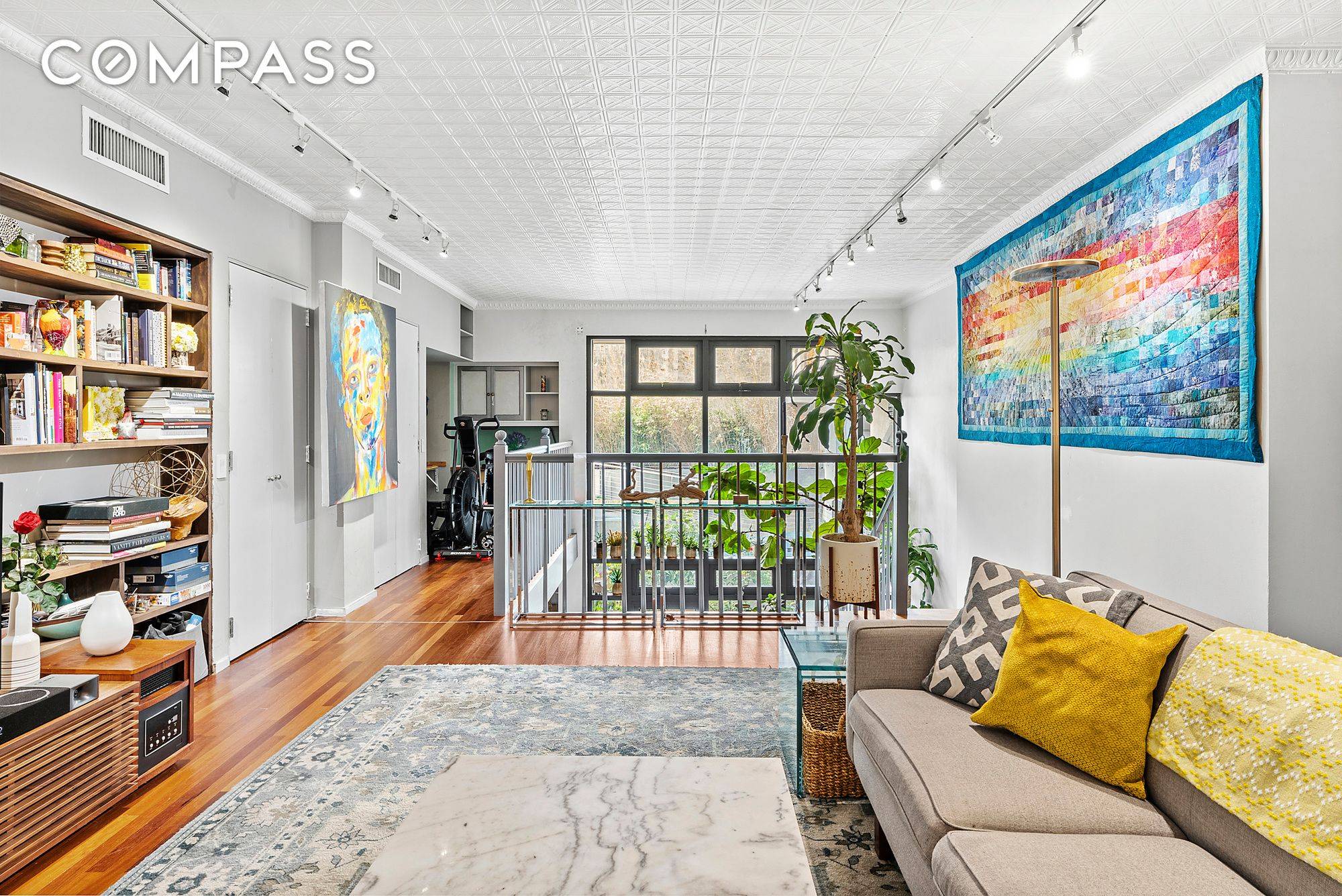 LIVE IN A NYC LANDMARK and enjoy West Village living in this dramatic and sophisticated 2 bedroom 2 bath duplex with a home office and south facing balcony in the ...