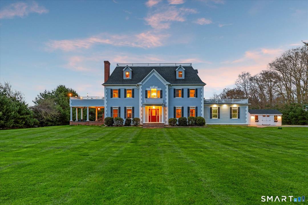 Perfectly set on 2. 3 picturesque acres, this exceptional Colonial estate in Brooklyn offers over 4, 500 square feet of refined living in one of the most sought after country ...