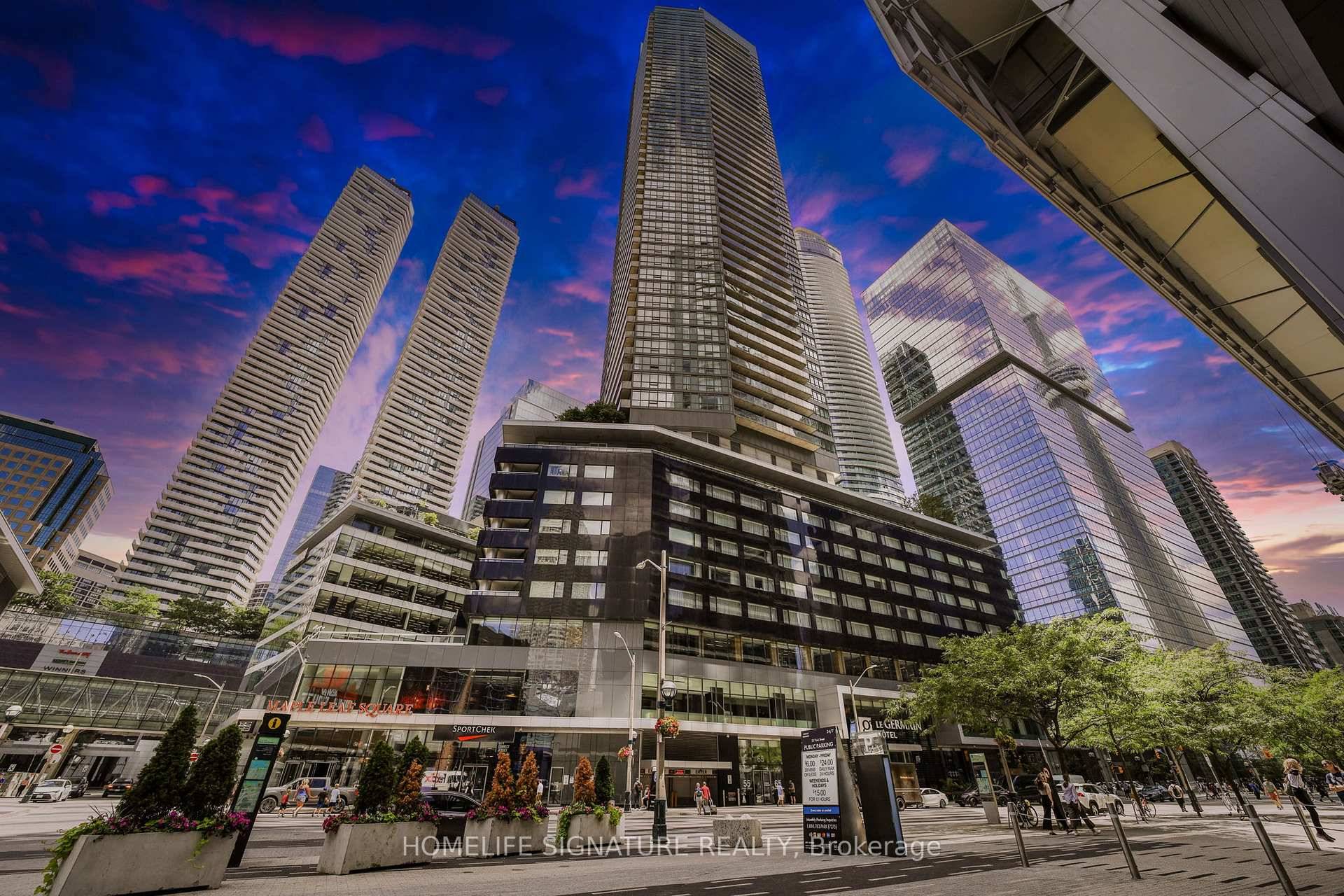 Welcome to Maple Leaf Square where downtown living meets luxury and convenience !