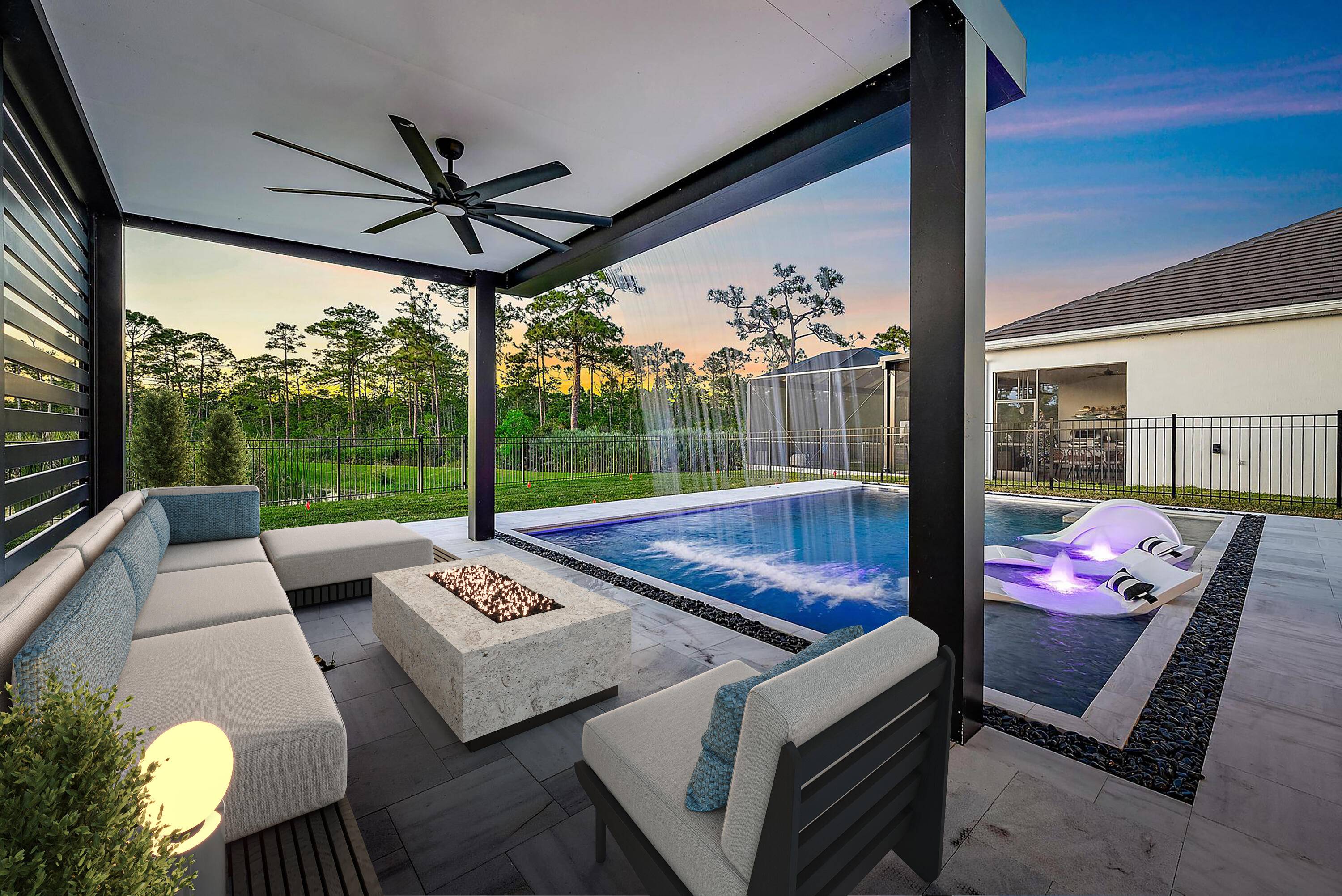 Welcome to this beautifully renovated lakefront home located in the prestigious gated community of Banyan Bay.