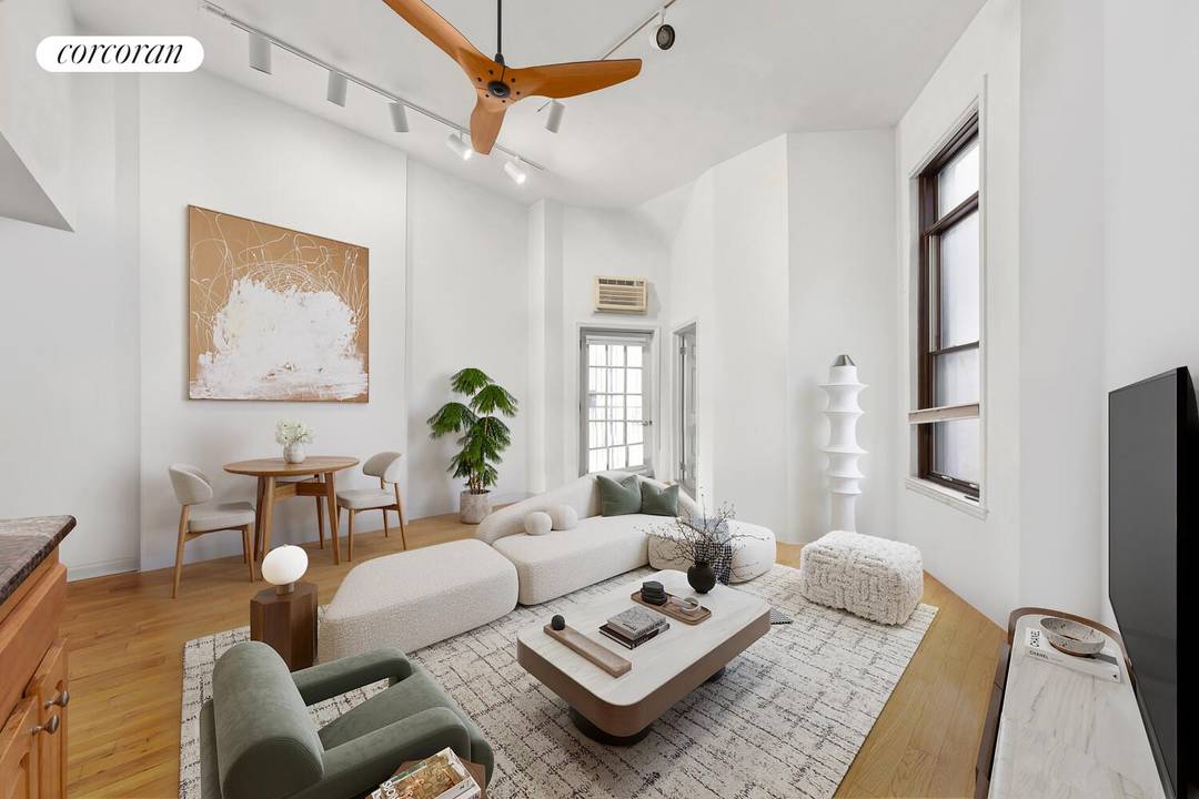 Nestled in the heart of the Upper West Side, this charming 1 bedroom apartment is situated on the first floor of a classic NYC brownstone.