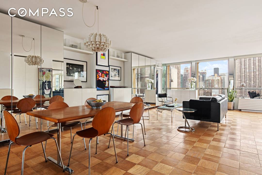 Perched atop Kips Bay Towers, a Brutalist building completed in 1965 and designed by esteemed architect I.