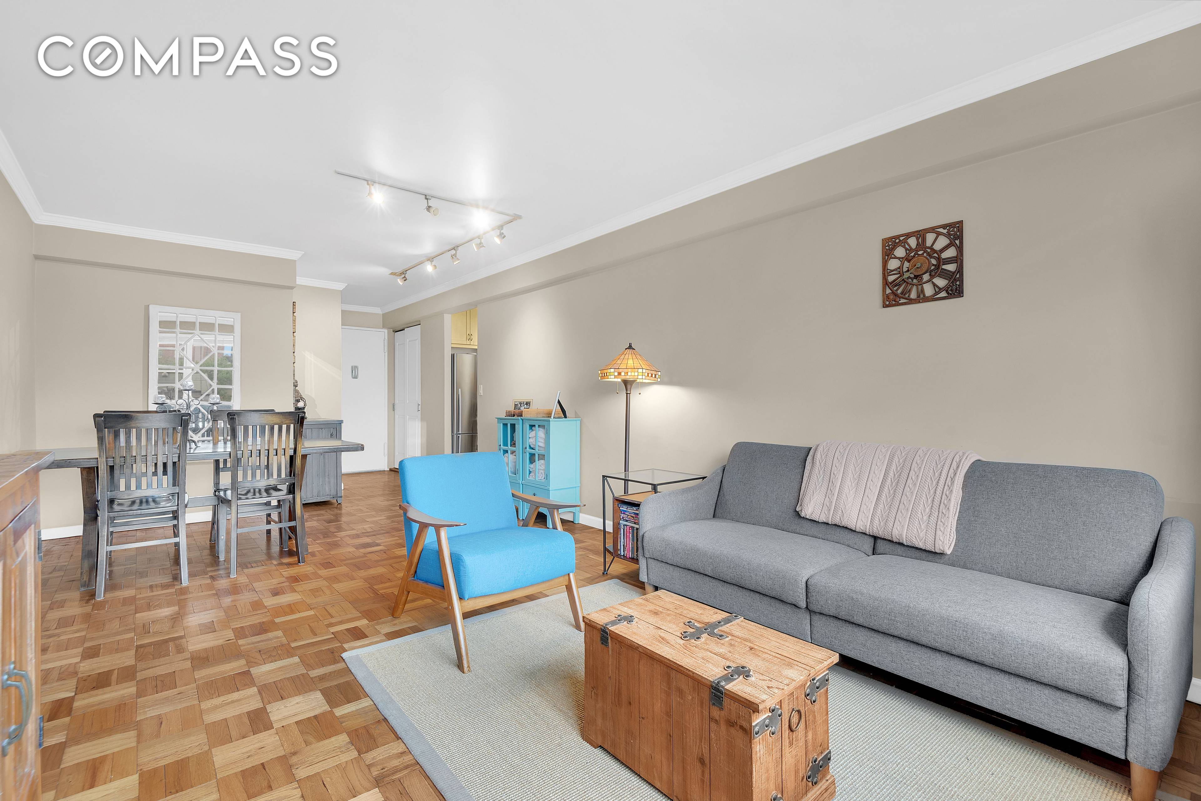 Extremely spacious, move in ready alcove studio already converted to a 1 Bed in a full service Upper East Side Coop.