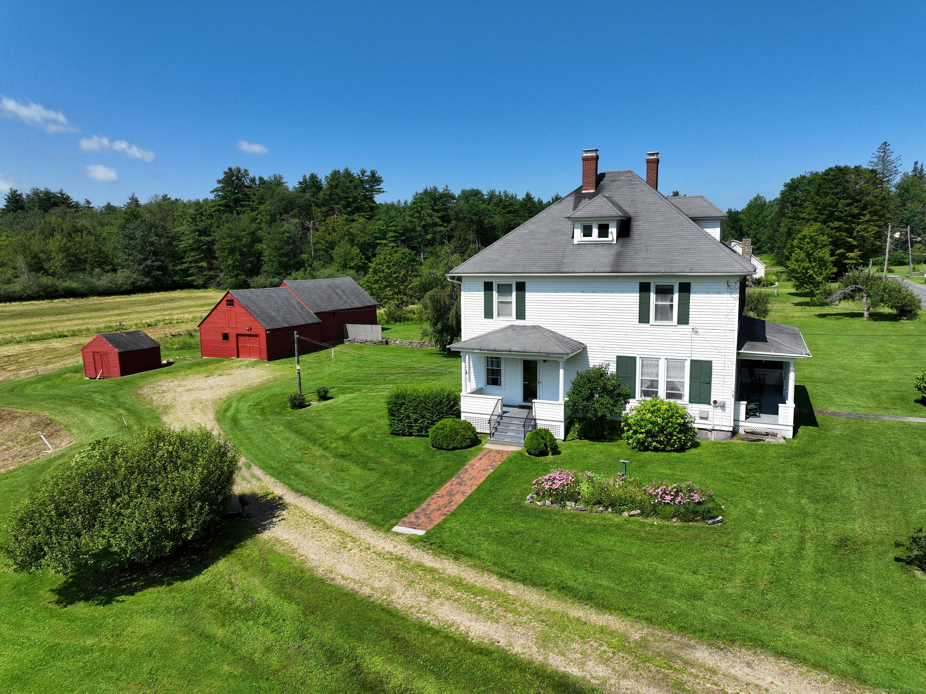 Historic 1907 Norfolk Home Embrace the potential of this captivating 1907 antique home positioned at the edge of Norfolk village on 3.