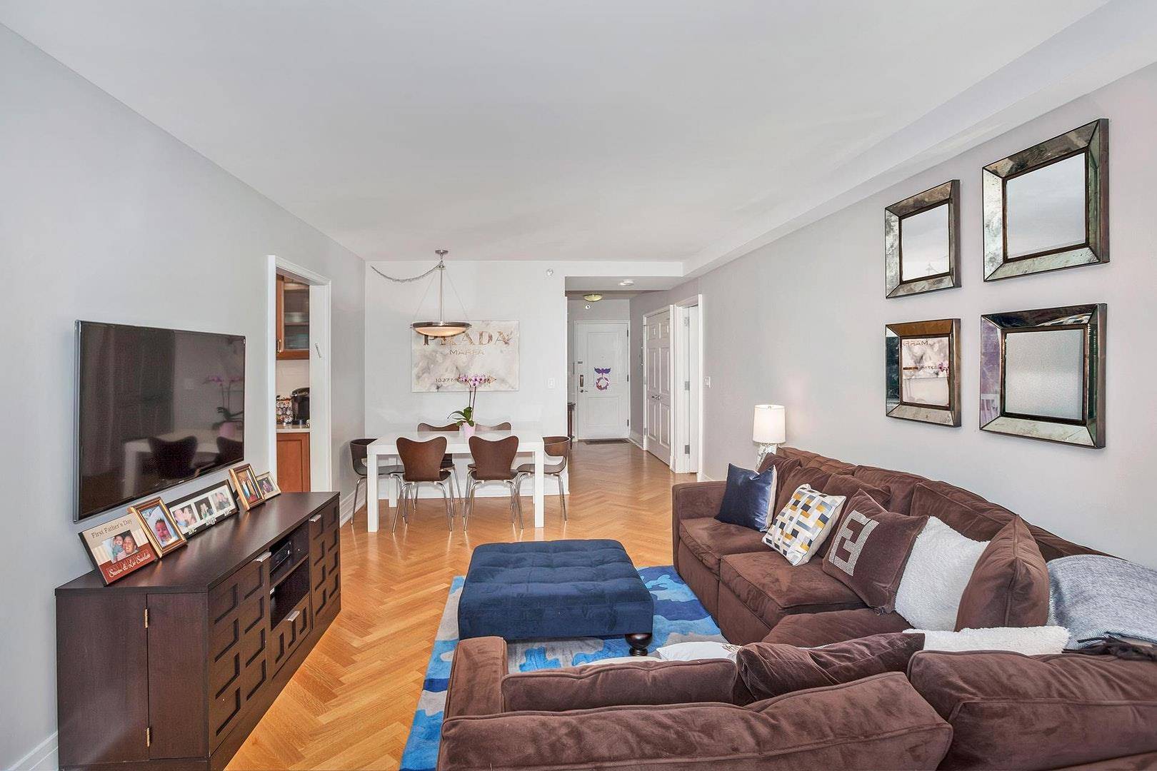 Beautiful and elegant two bedroom, two bathroom residence available for rent at The Brompton Condominium in the Upper East Side.