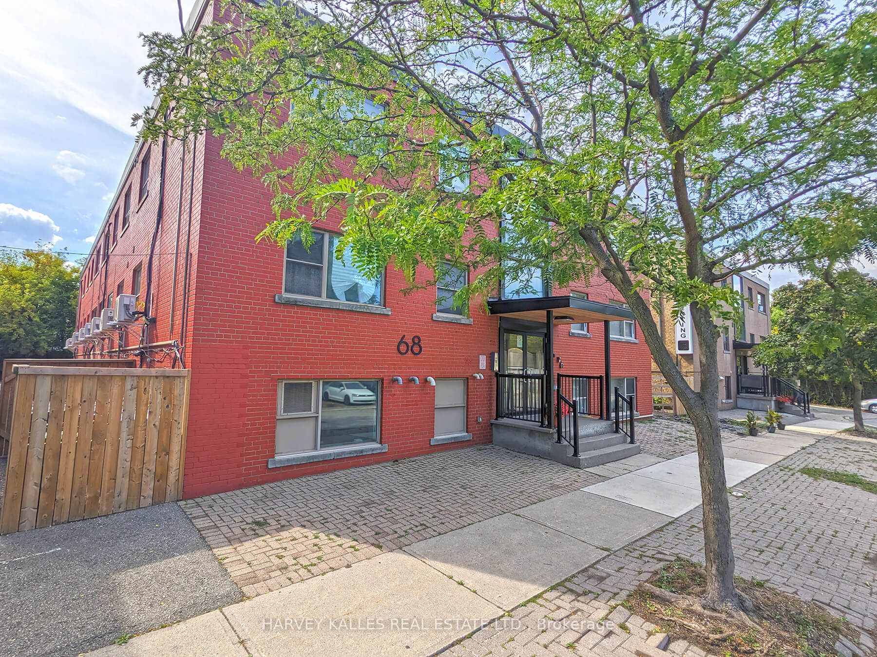 Newly renovated 1 bedroom unit in a small, two story walk up located on a quiet street in Mimico.
