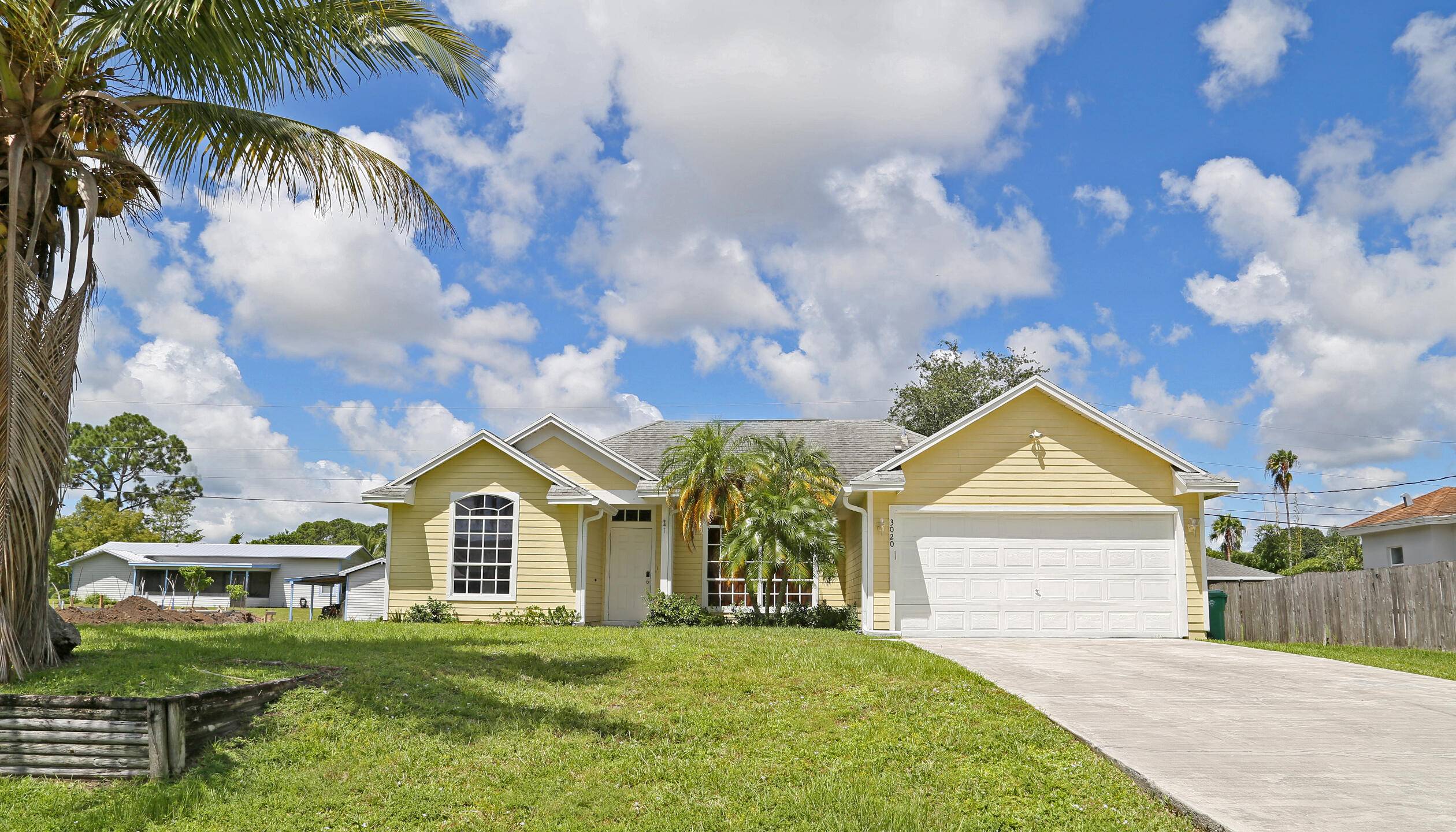 This beautiful and spacious 3 bedroom, 2 bathroom house with a 2 car garage features high ceilings in the main living area, a kitchen with stainless steel appliances, and elegant ...