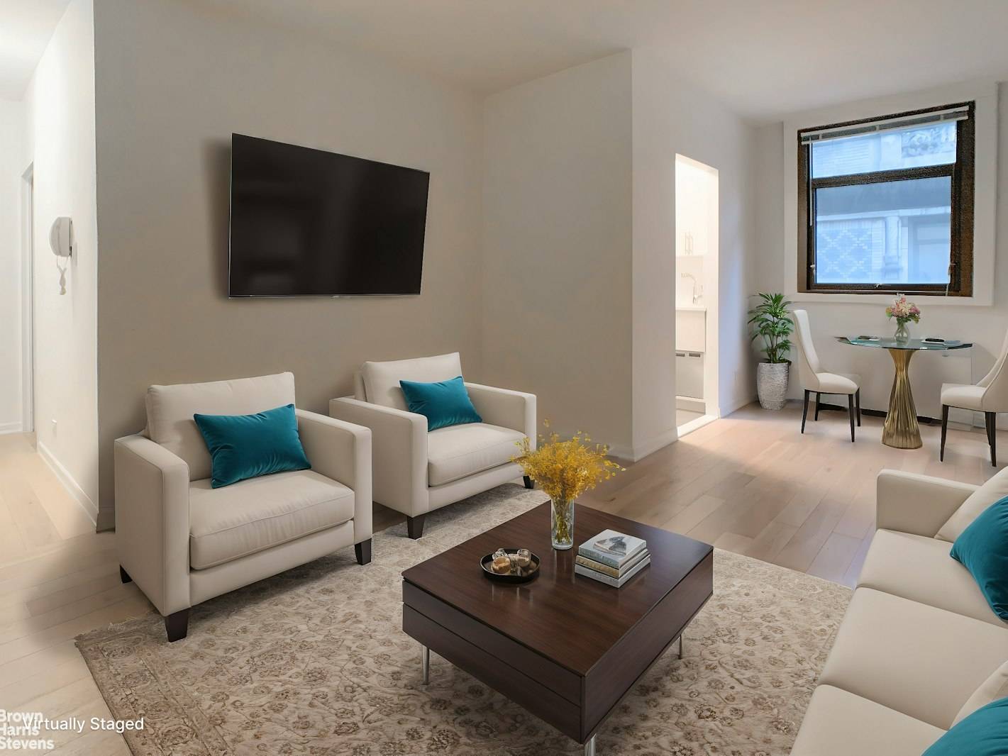 High floor one bedroom fully renovated.