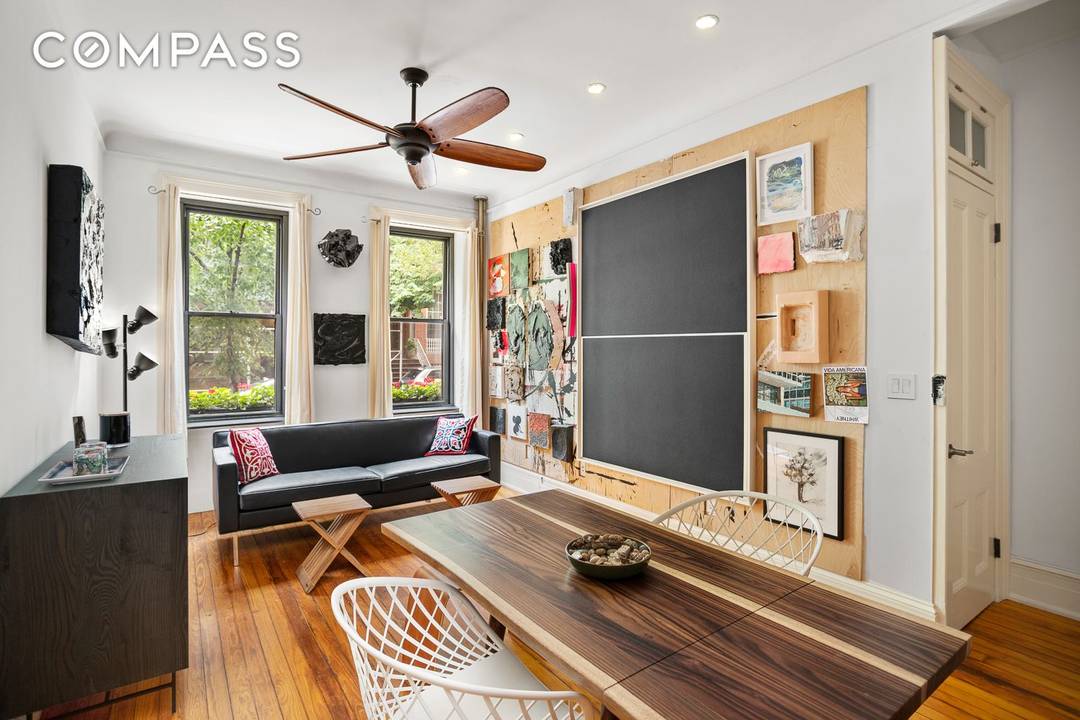 Great Chelsea value ! Mint and loft like fully renovated two bedroom or use one as an office with dining area on prime Chelsea block.