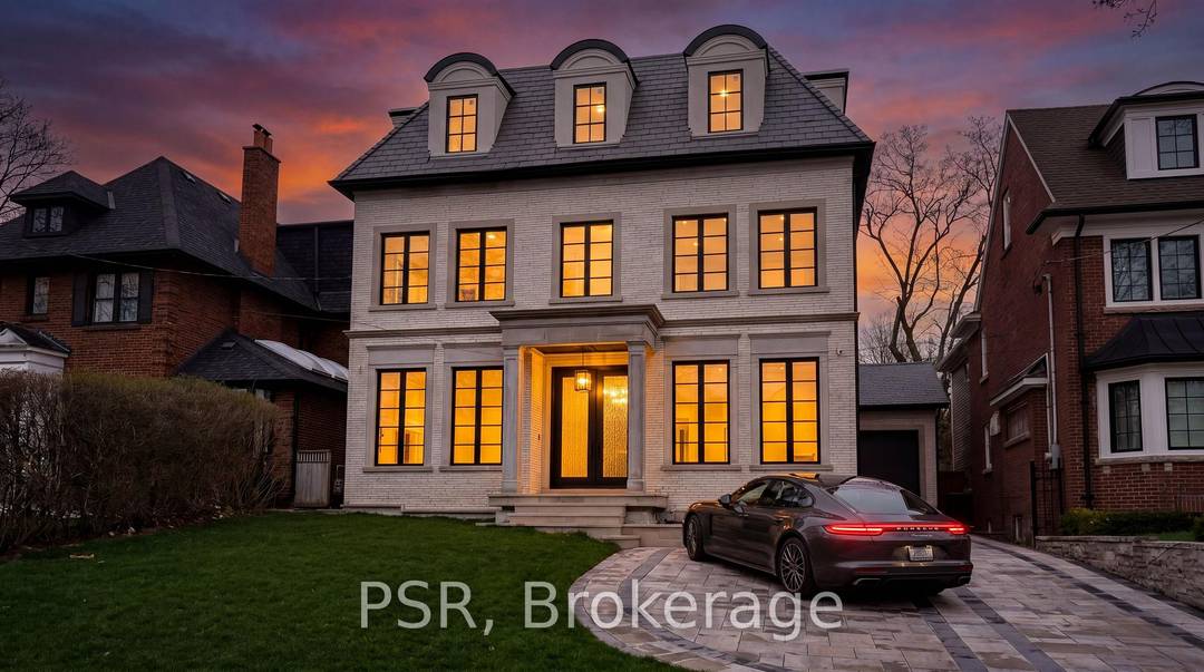 A newly built custom residence by Spragge Architects, ideally positioned with southern exposure and winter city views, offering over 5, 200 sq ft of refined living space in prestigious Forest ...