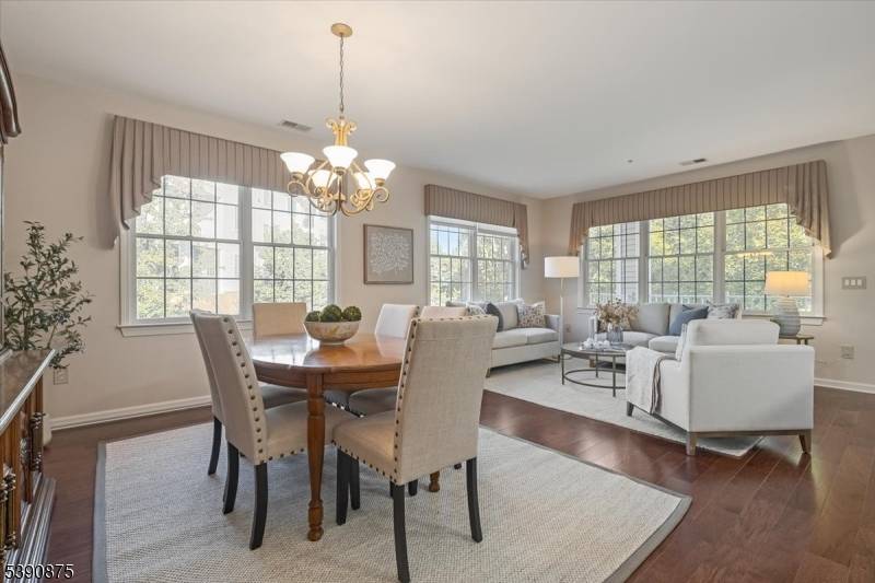 Welcome Home ! This stunningly updated end unit sits within the beautiful and highly sought after Horizons at Mount Arlington adult community.