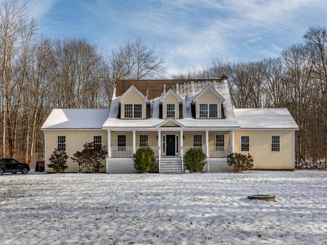 Welcome to this inviting Cape style home set on 18 acres at the end of a shared driveway in Washington, CT.