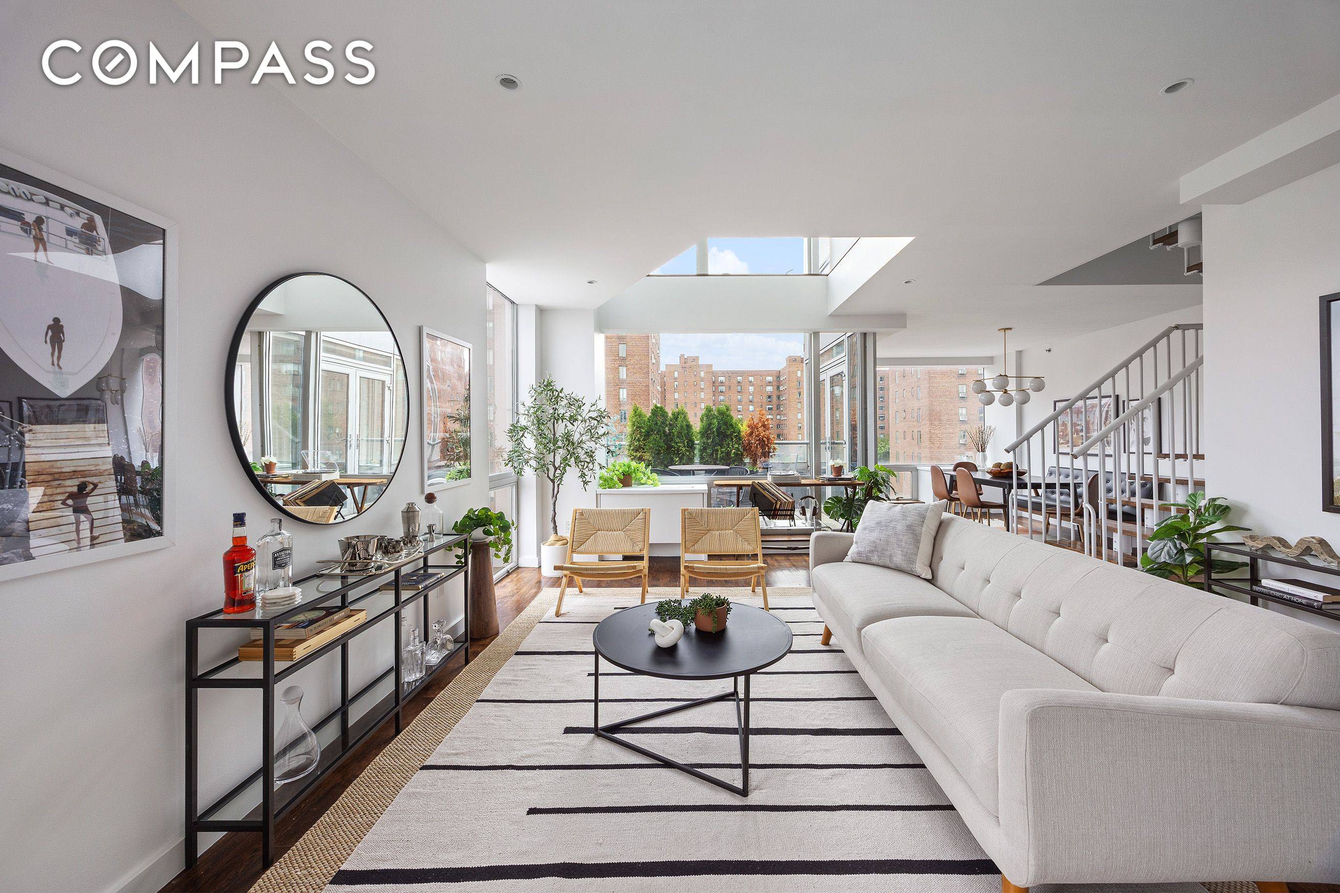 Bright, 4 bedroom, 4 bathroom luxury duplex penthouse on East 13th Street and 1st Avenue.