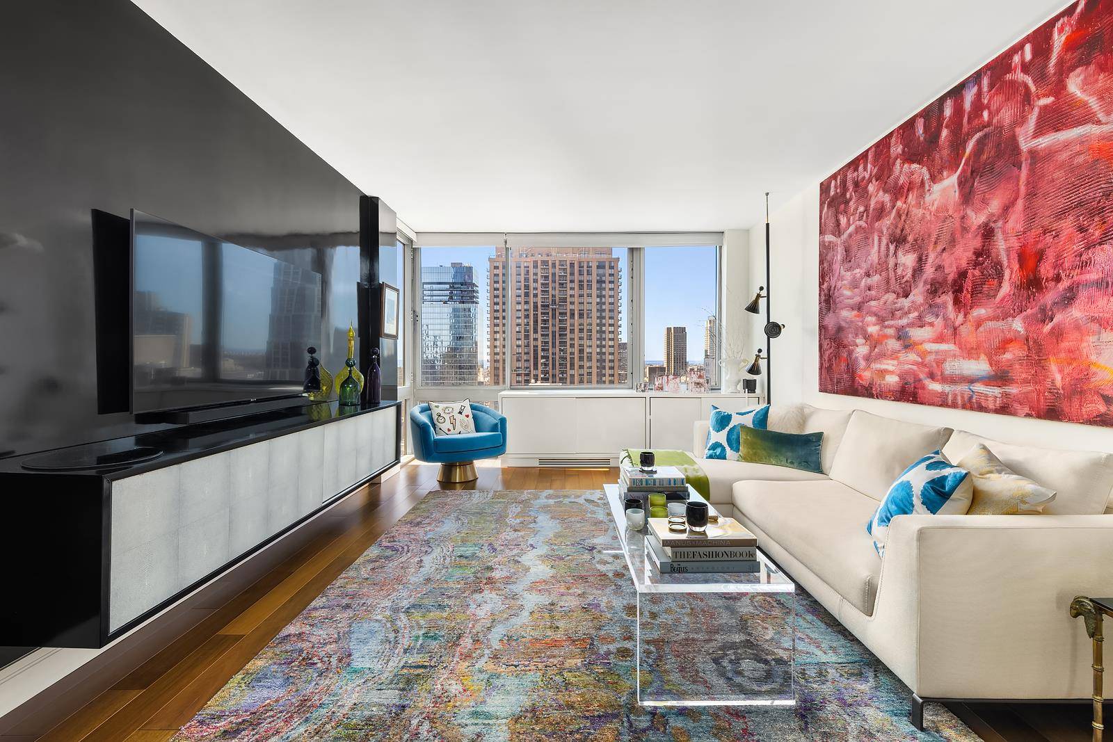 Experience breathtaking views from every window in this spacious, high floor, renovated split two bedroom, two bathroom home in the highly coveted Park Millennium Condominium.