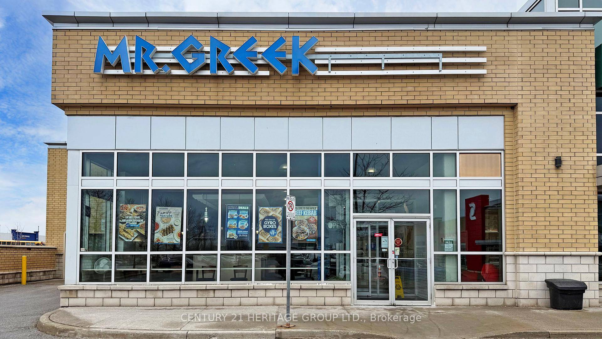 Thriving fast casual MR. GREEK restaurant available in a high traf9ic, anchored plaza featuring Walmart, RONA, LCBO, RBC, BMO and othermajor national retailers.