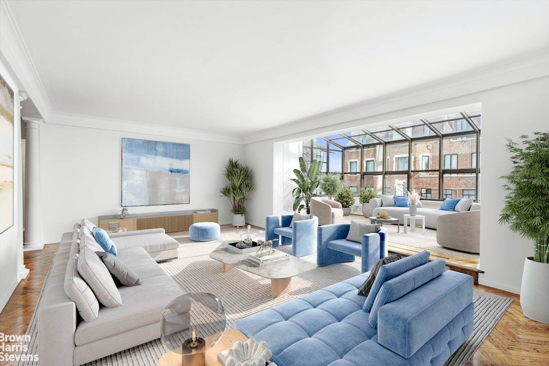 High Above Park Avenue With Exceptional Light and ViewsIdeally situated on the 20th Floor of a full service cooperative at the coveted southwest corner of 70th Street and Park Avenue, ...