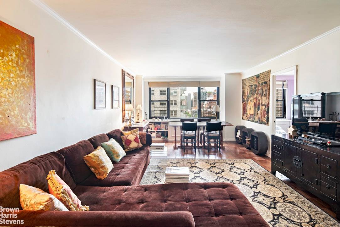 This rarely available J Line apartment is now for sale at one of the best coops in Murray Hill The Hamilton !