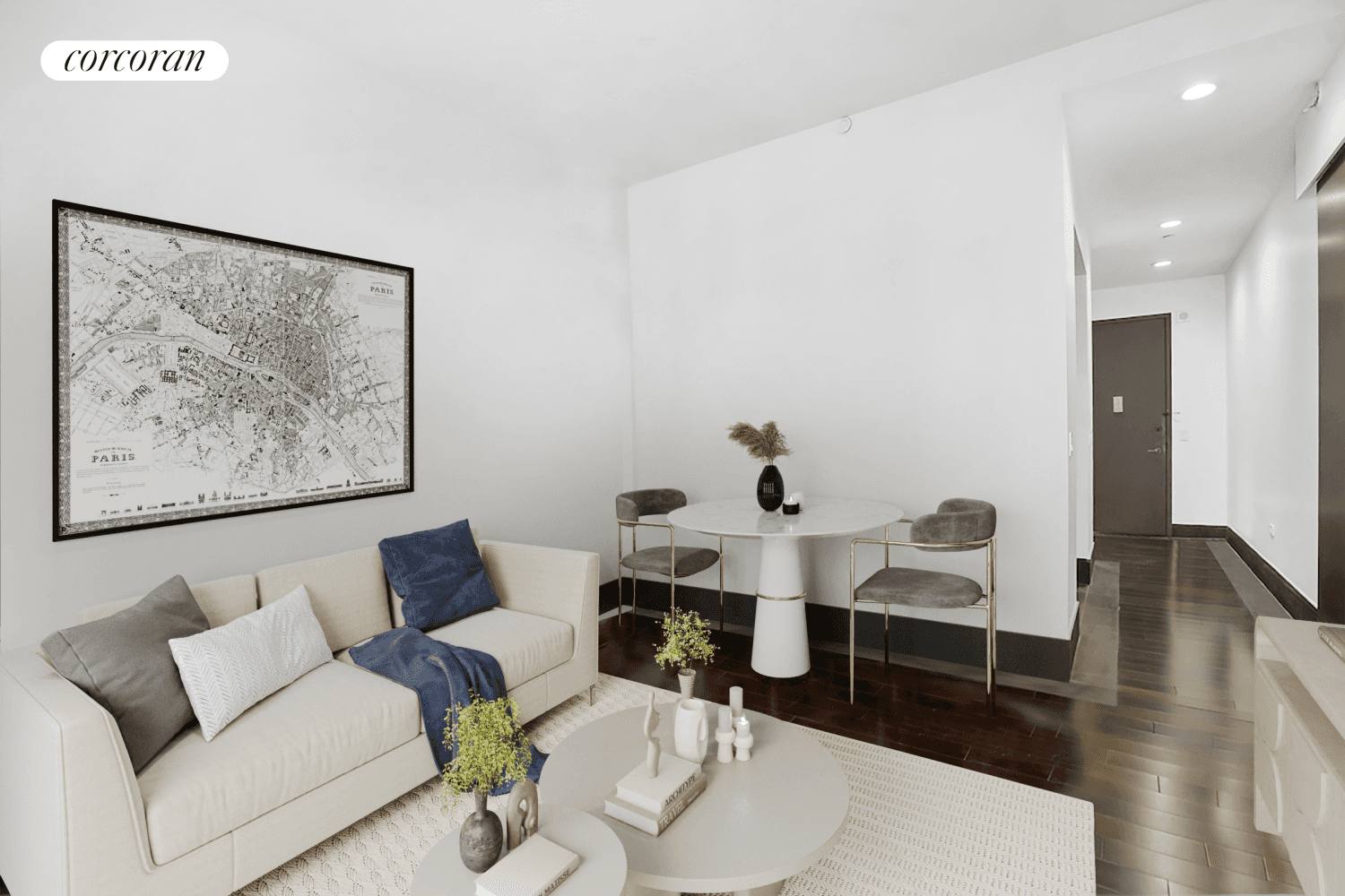 Gorgeous 1 Bedroom, 1 Bathroom Residence at 40 Broad Street.