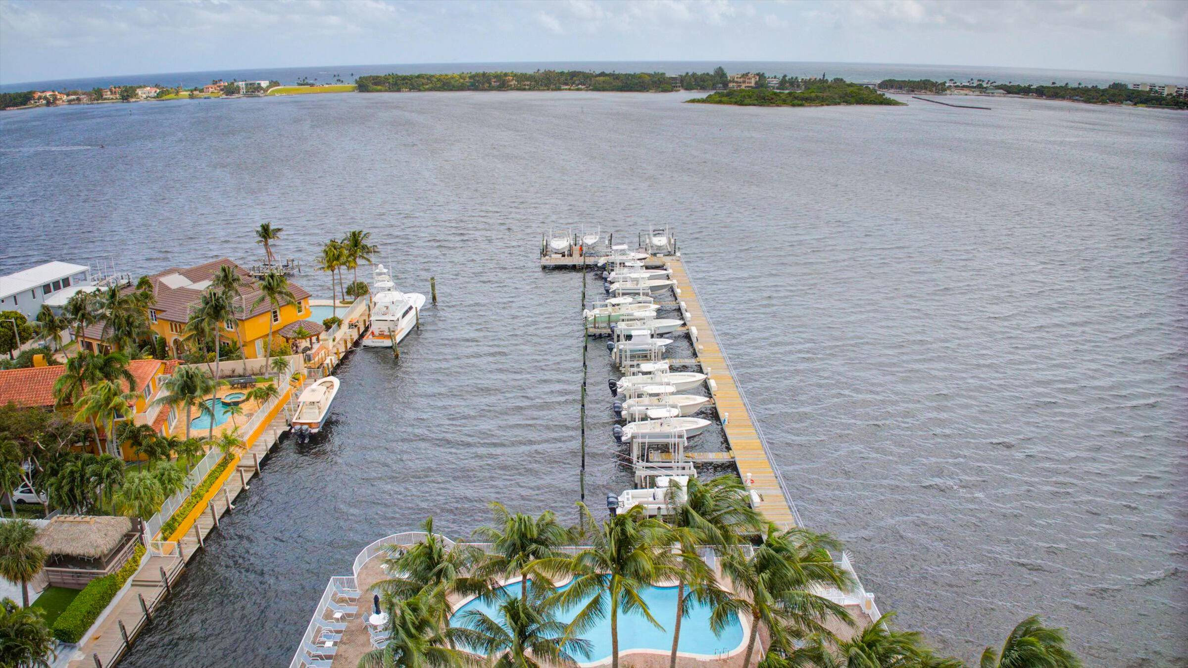 BOAT DOCK, BOAT DOCK. Rare opportunity to own a townhome on the Intracoastal with deeded boat dock with Lift.