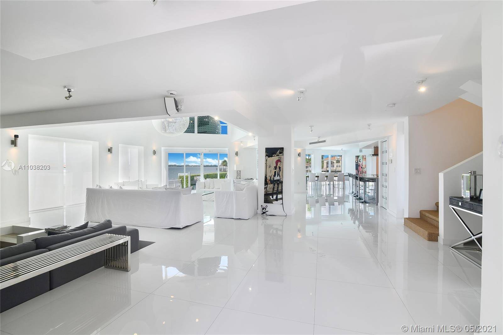 Beautiful 4 bedroom, 4 bathroom waterfront home.