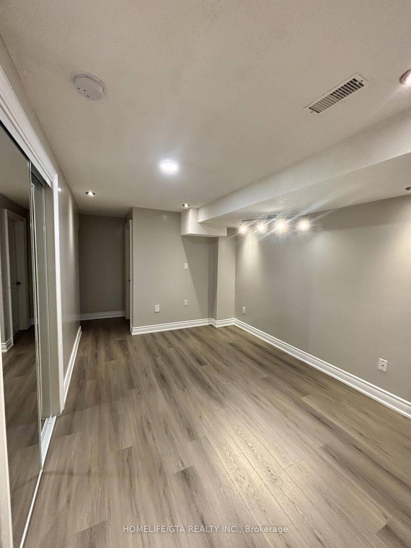 Renovated and Freshly painted two bedroom basement apartment available for rent with a separate private entrance.