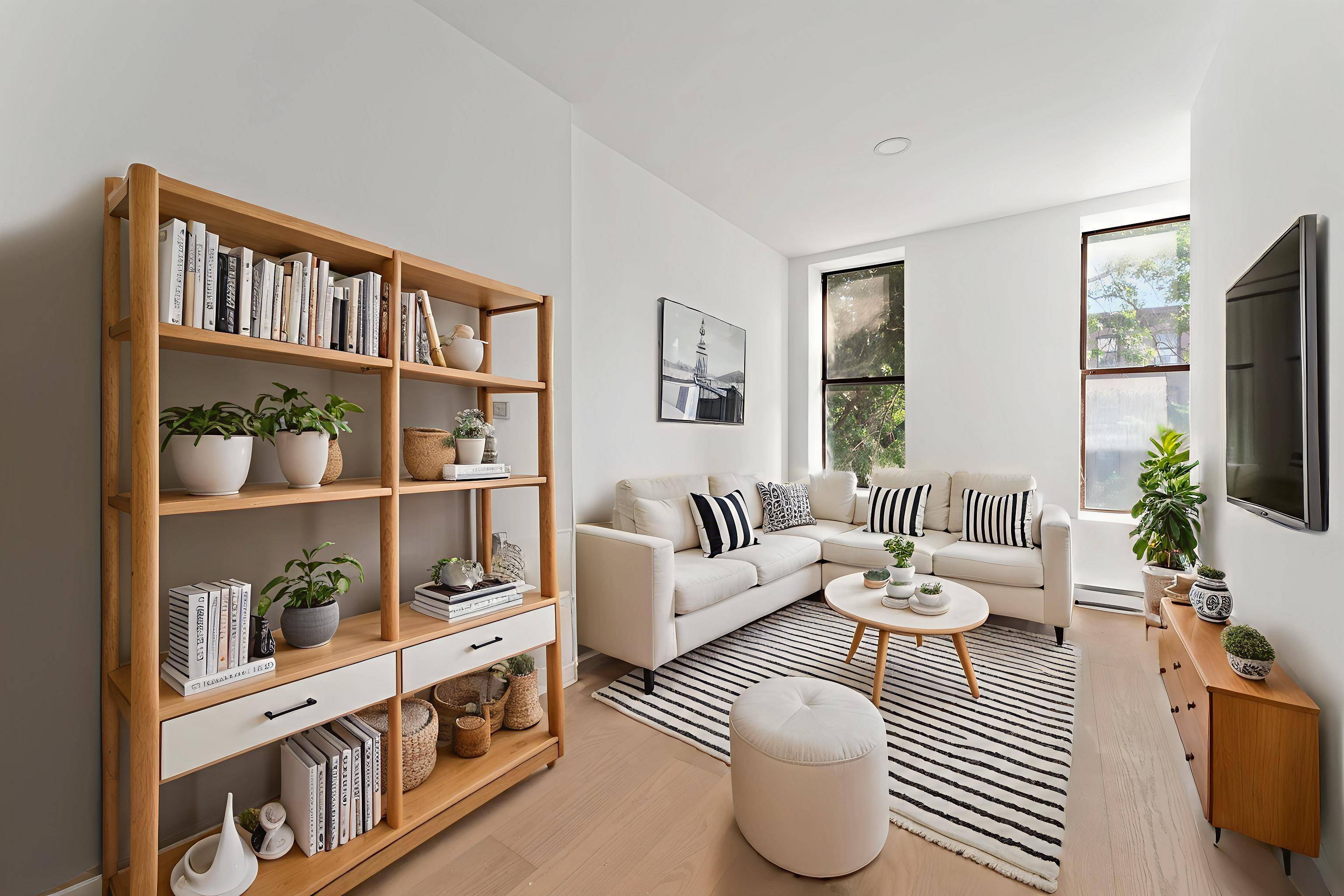 Welcome to a two bedroom, two bathroom multi family property in Prospect Heights.