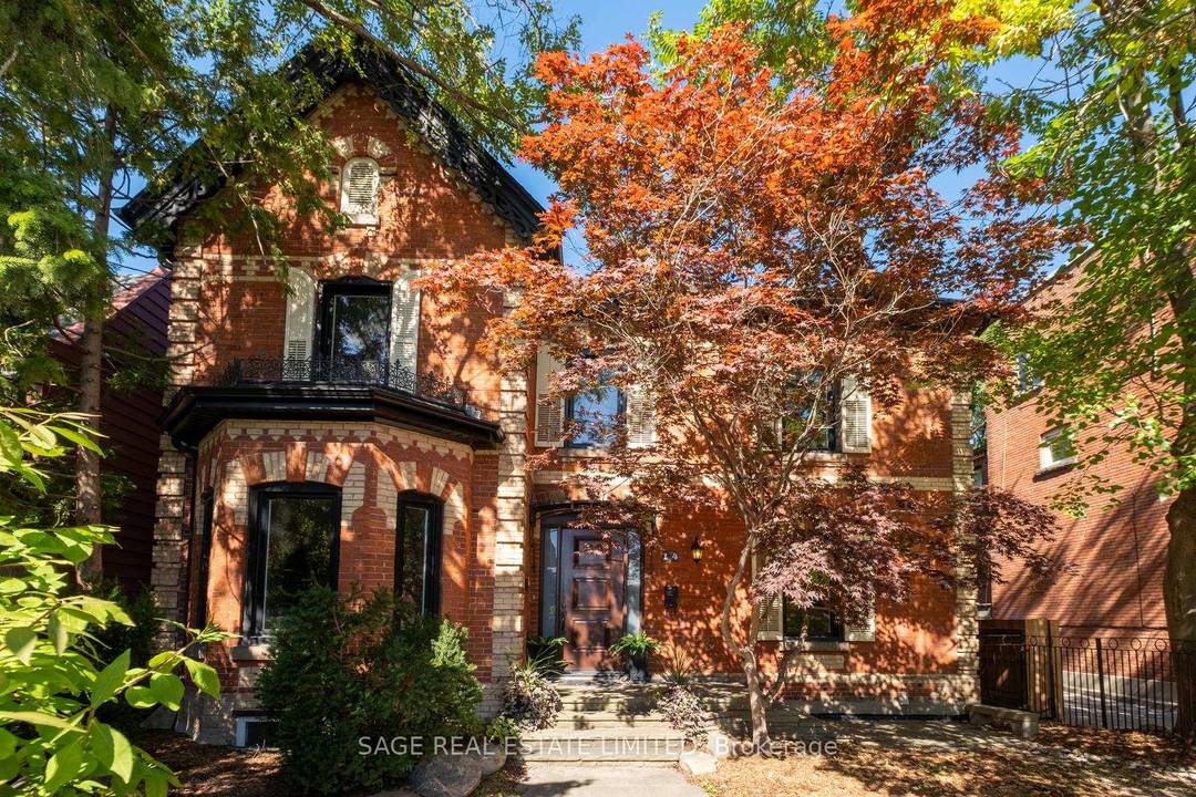 14 Halton Street A Rare, Renovated Detached Gem in the Heart of Trinity BellwoodsWelcome to 14 Halton Street, an iconic detached red brick beauty tucked behind a private gate on ...