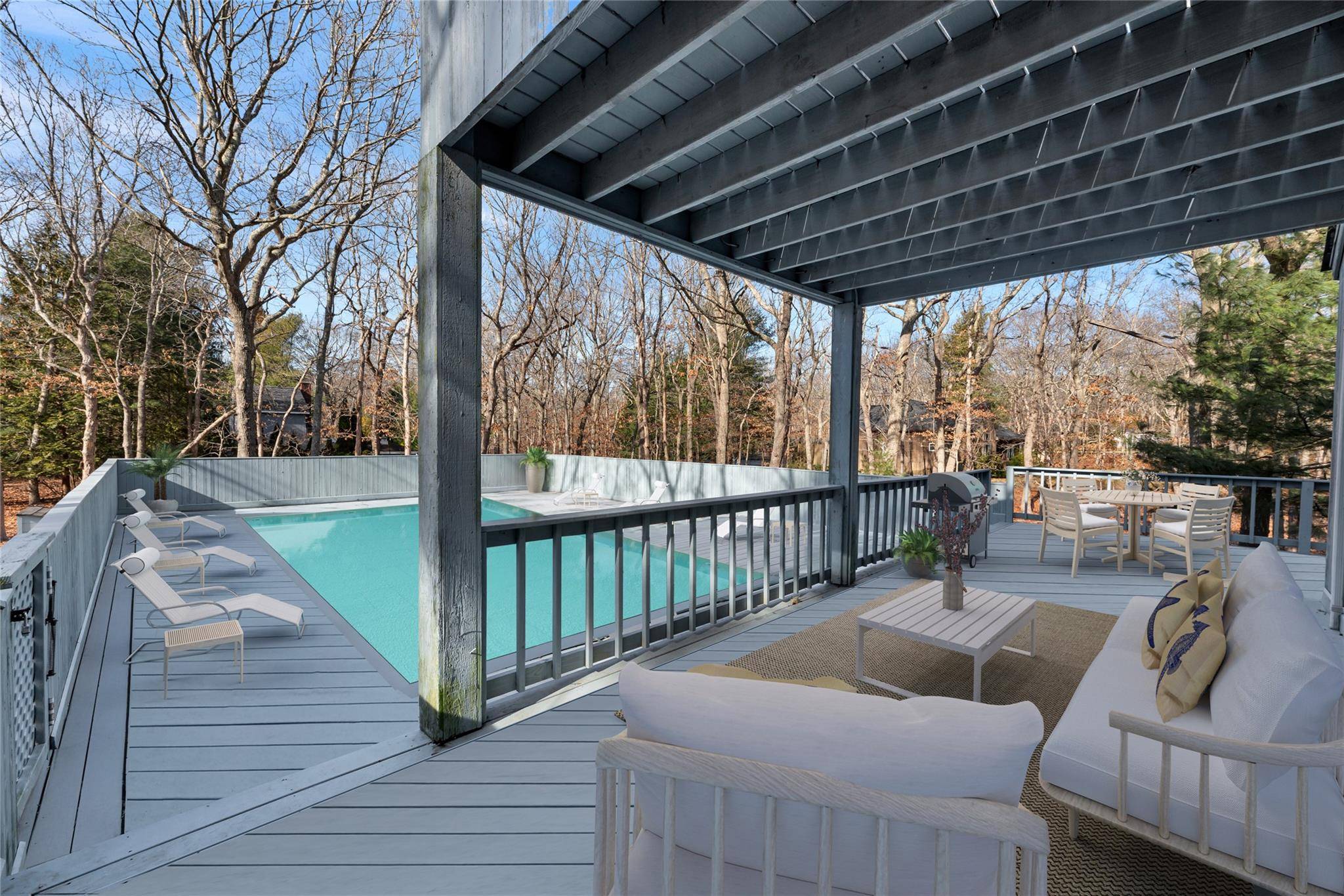 Nestled on over half an acre of lush property, this stunning 3 Bedroom, 2 Bathroom home offers modern living with a range of luxurious amenities.