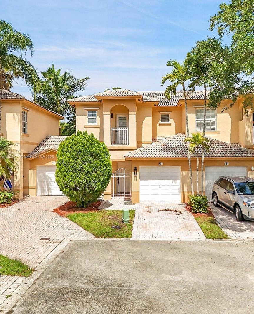 Beautiful townhome in a well maintained Gated community of Pembroke Isles.