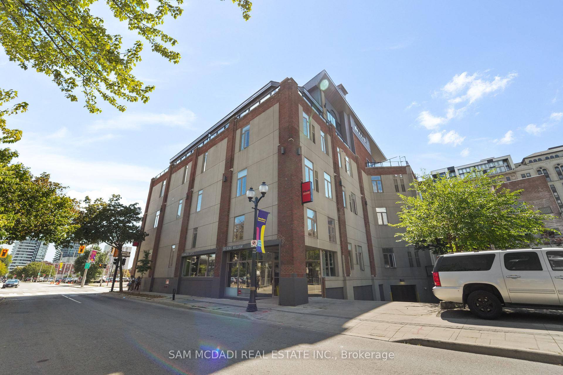 Welcome to Unit 301 at FilmWorks Lofts, a charming 1 bed, 1.