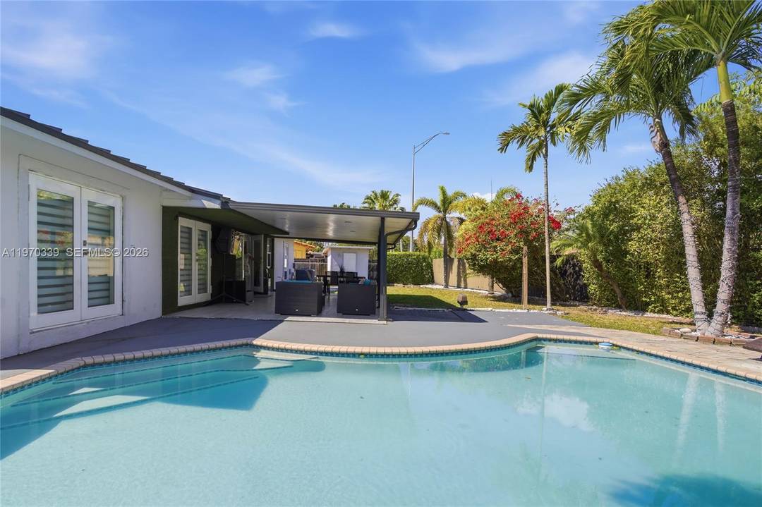 Fully remodeled single family home with 3 bedrooms and 3 bathrooms and spacious open floor plan with modern design.