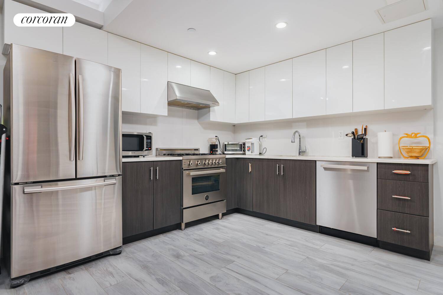 Welcome to Unit 205N at The Union Turnpike Mansion a sleek, sun filled 2 bedroom, 2 bathroom condo with a smart layout and flexible home office space.