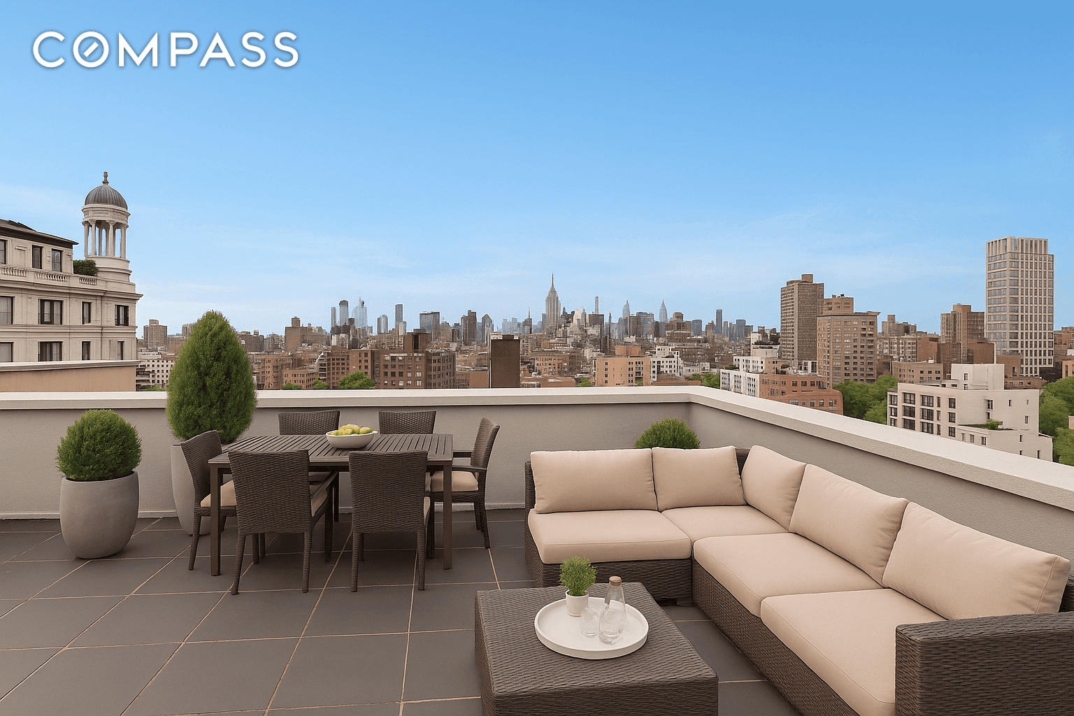 Penthouse Perfection Duplex 2BD with Private Rooftop, Multiple Terraces with 360 Degree views of Manhattan, Expansive Great Room, Washer Dryer in Boutique Condo A private keyed elevator opens into this ...