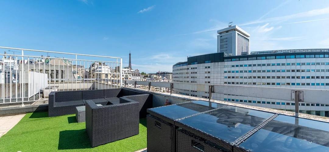 Paris XVIth, Ranelagh - Duplex with terraces
