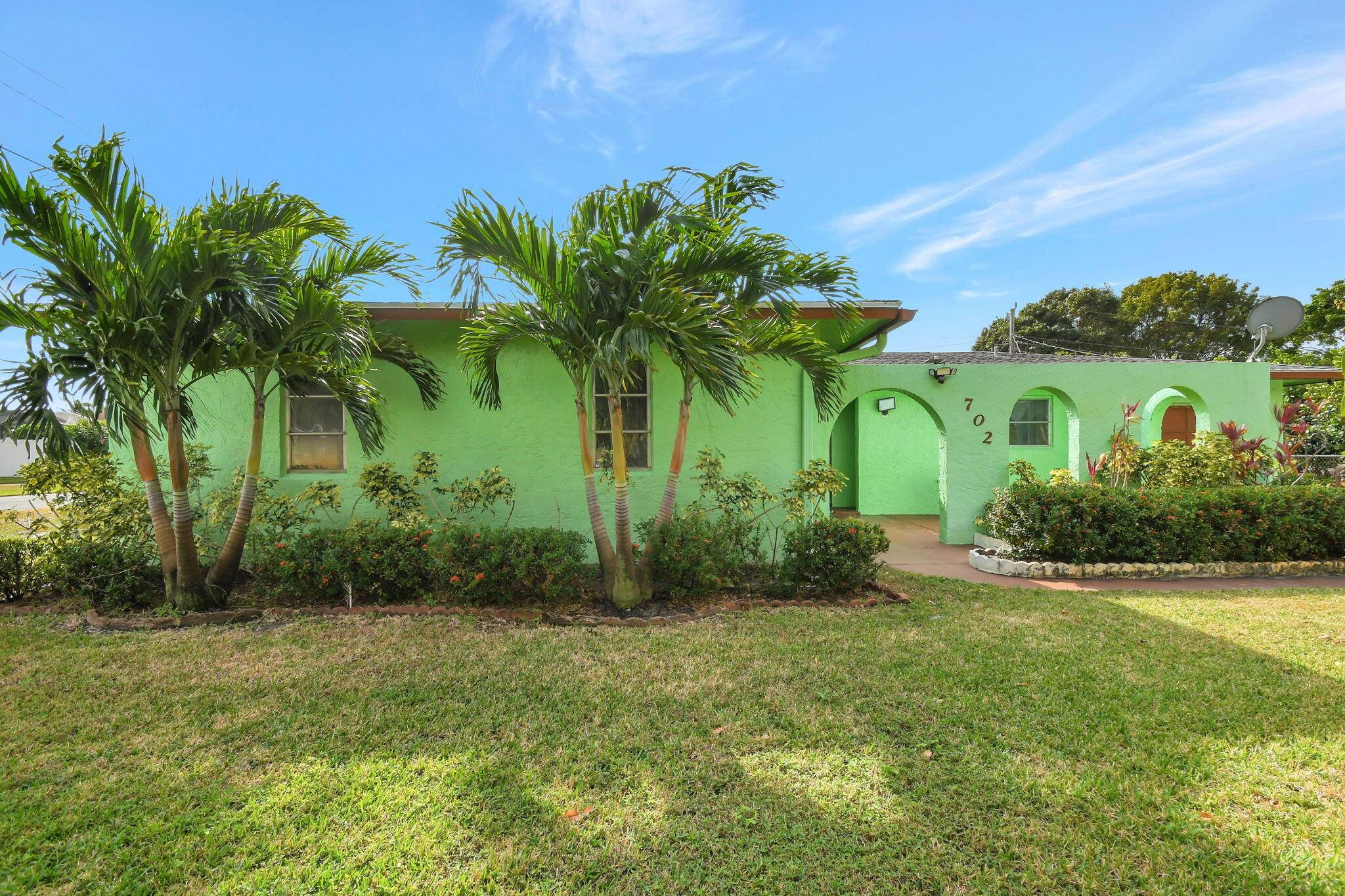 This charming 3 bedroom, 2 bathroom single story home sits on a spacious oversized corner lot and offers endless potential.