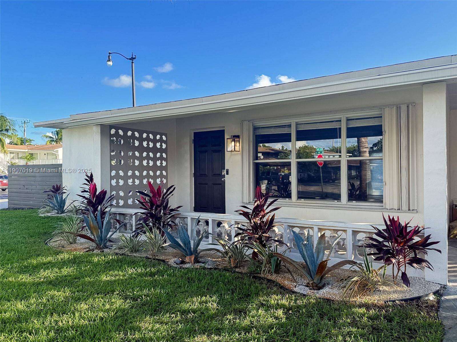 2022 Permitted Remodel Move In Ready Cresthaven Home in Pompano Beach fenced yard.