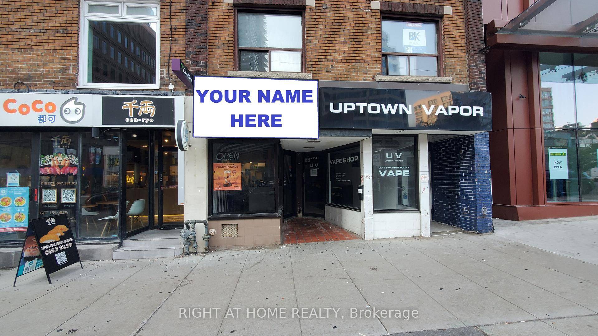 Exceptional ground floor commercial space in the heart of midtown Toronto, just steps from the Yonge Eglinton TTC station.