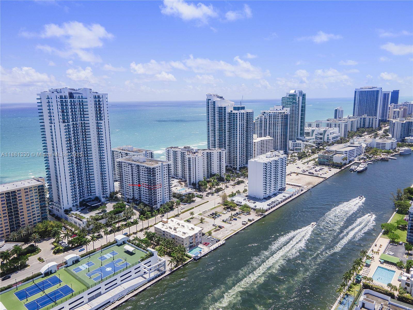 Beautiful Beachfront Building Corner Unit 2BD 2BA Approx.