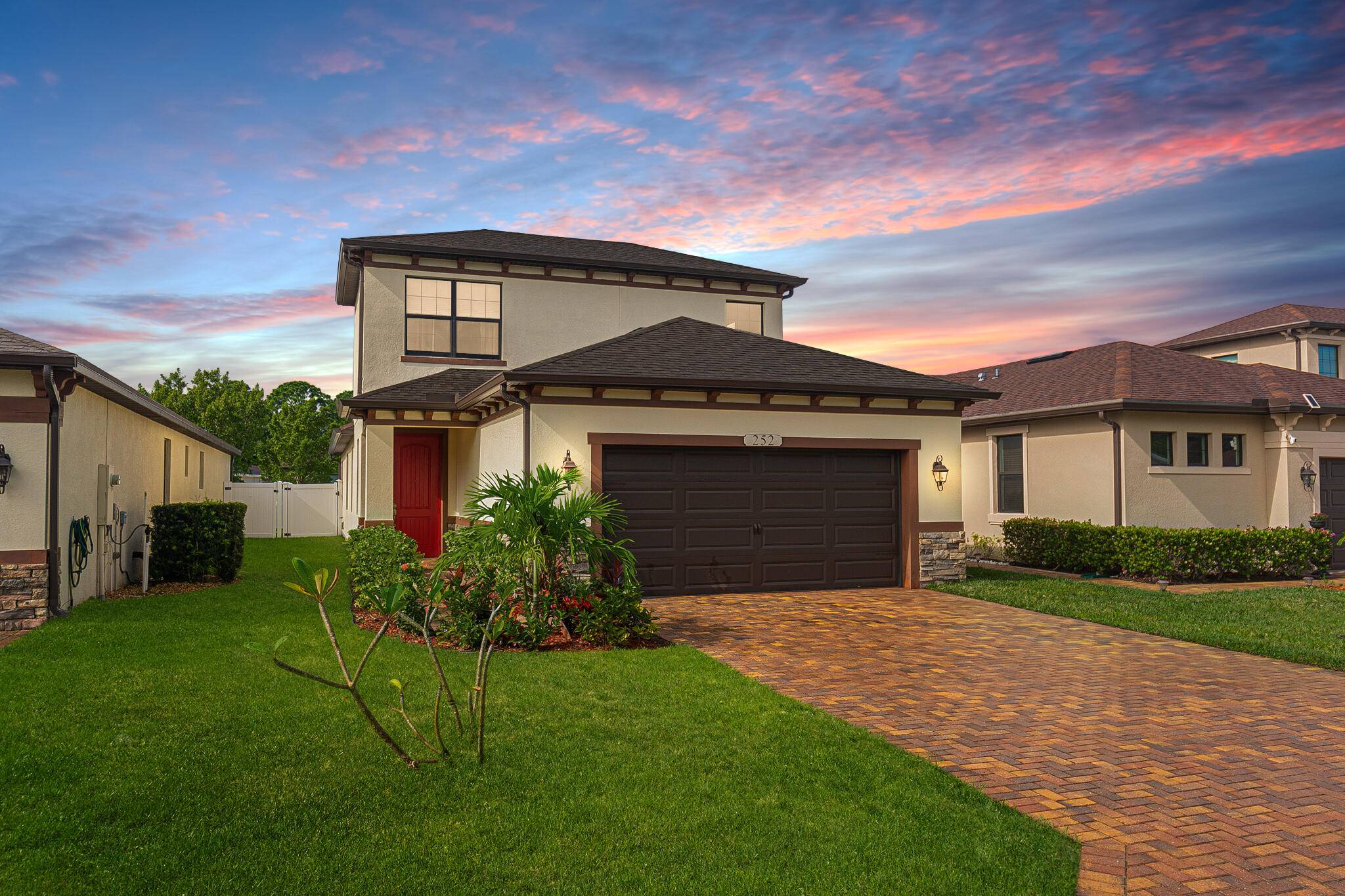 Discover this beautifully designed 3BR 3BA 2CG home in Visconti !