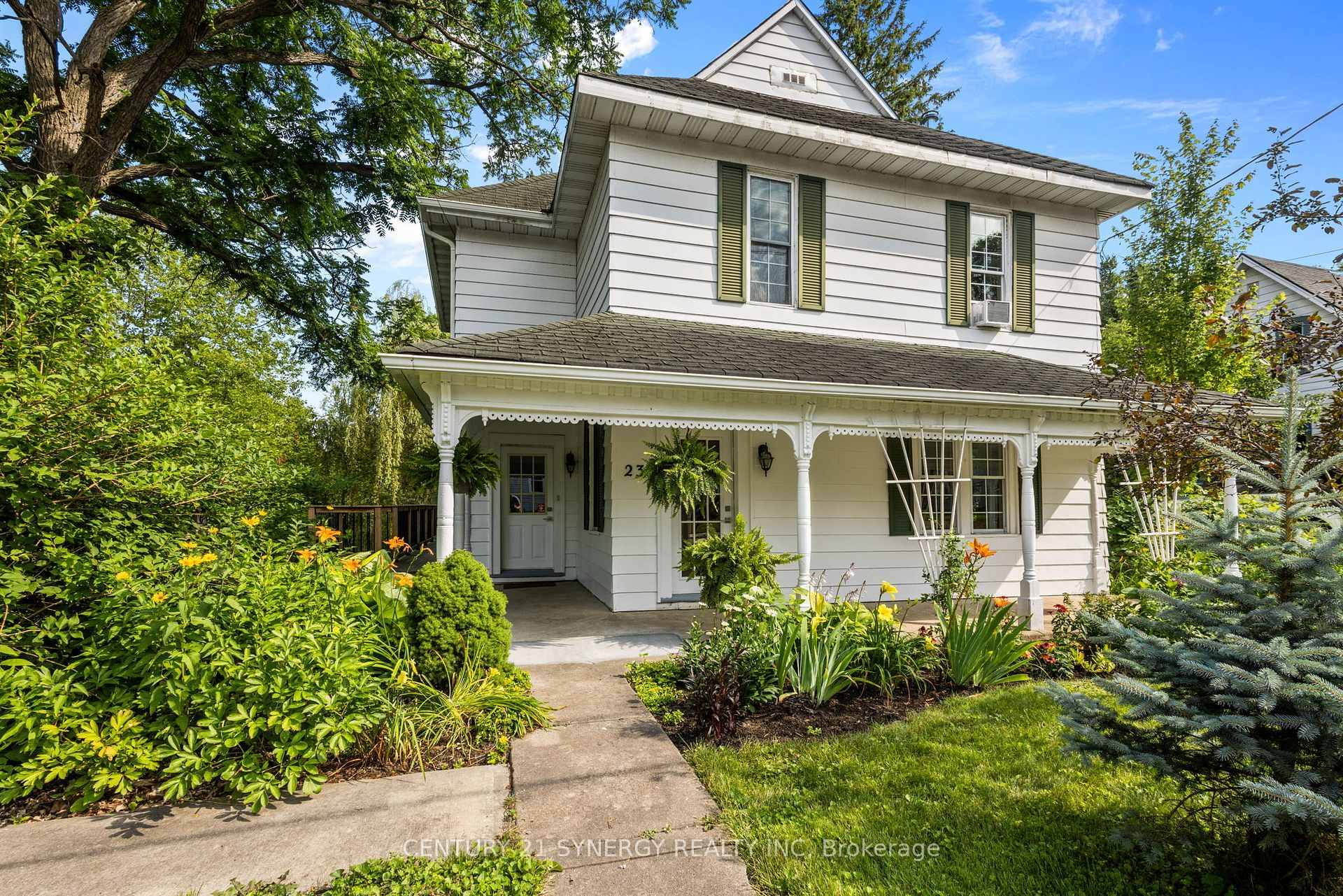 Welcome to 23 Rideau Street, a beautiful Colonial style two storey home nestled in the scenic and sought after village of Westport.