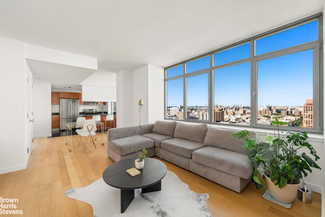 Welcome home to Apartment 23A, a spacious 2 bed 2 bath residence in 5th on the Park, one of Harlem's premier full service condominiums !