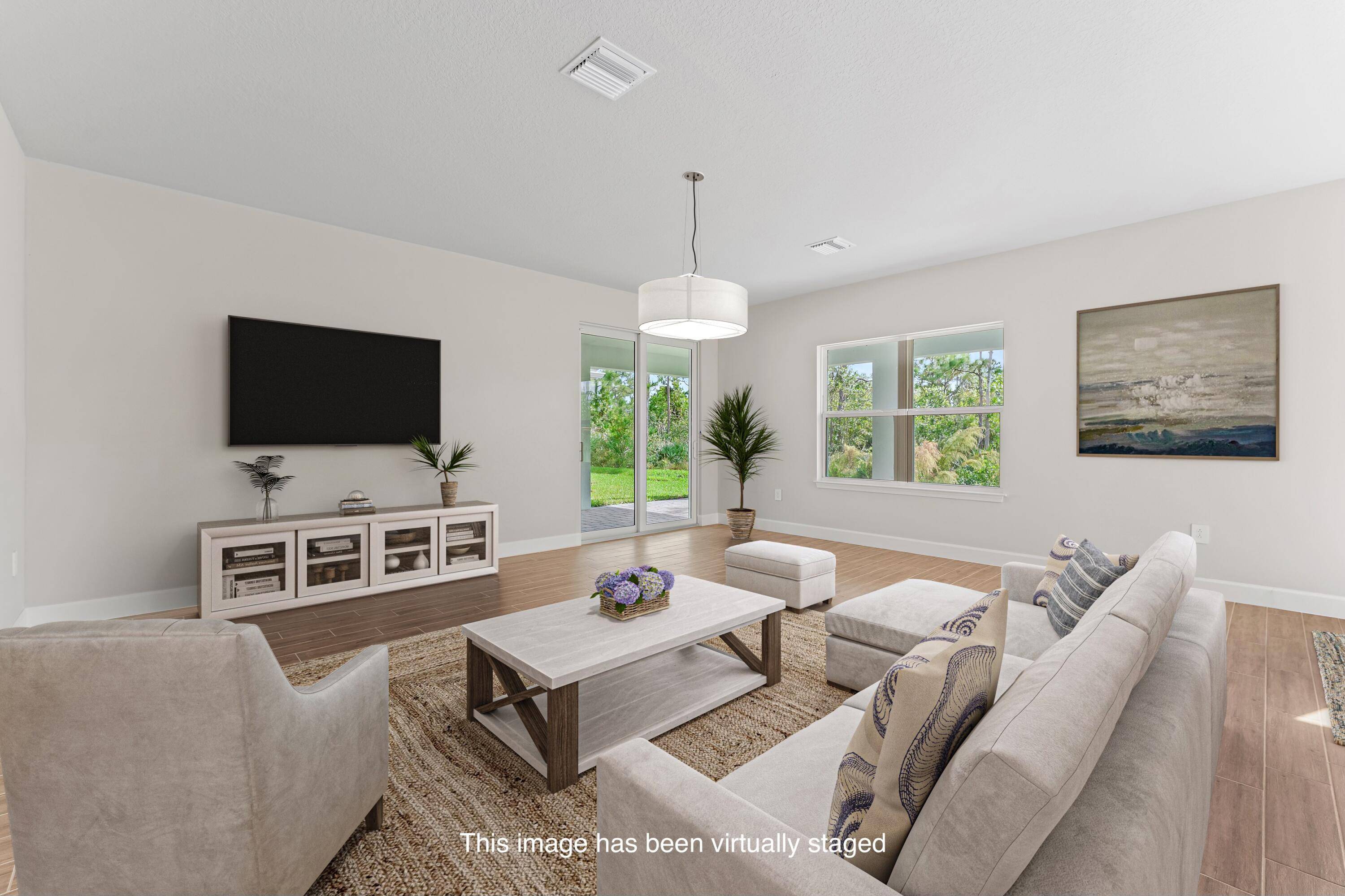 Welcome to this stunning 5 bed, 3 bath home, ideally situated on a SPACIOUS CORNER LOT in the sought after new construction community of Banyan Bay.