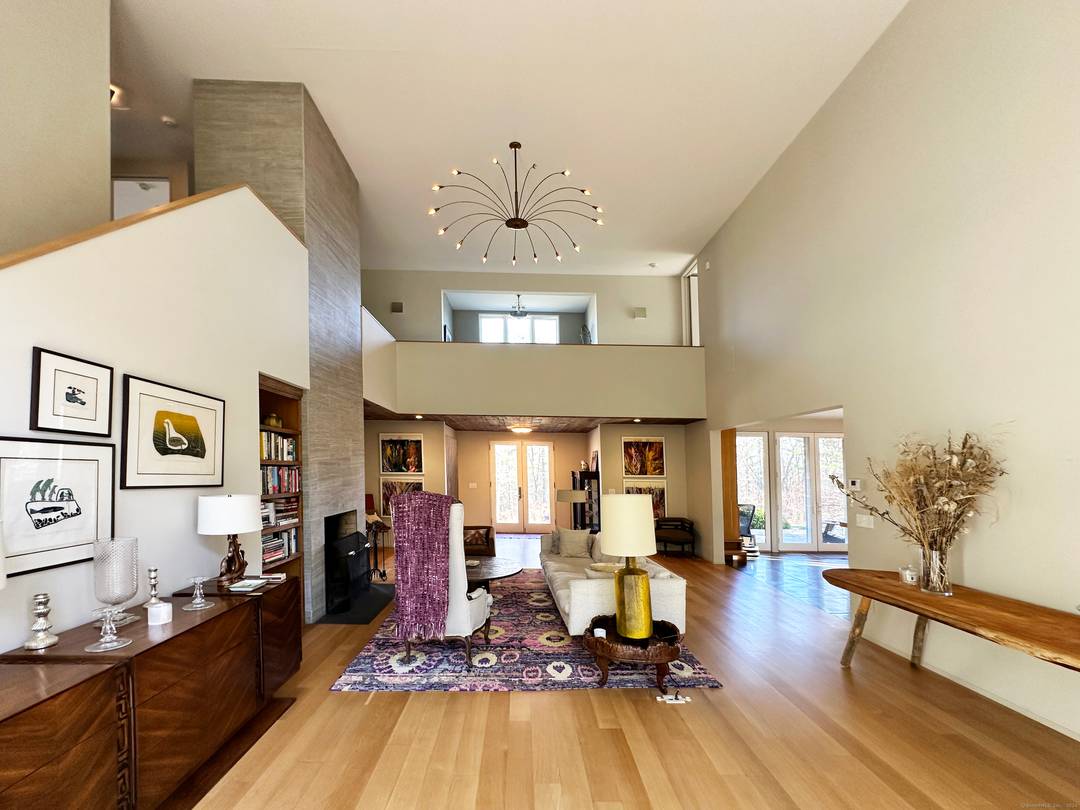 Striking Rental with Quarry This sharp contemporary home sits high within 23 acres on Undermountain Road between Salisbury, CT and the Massachusetts Berkshires.