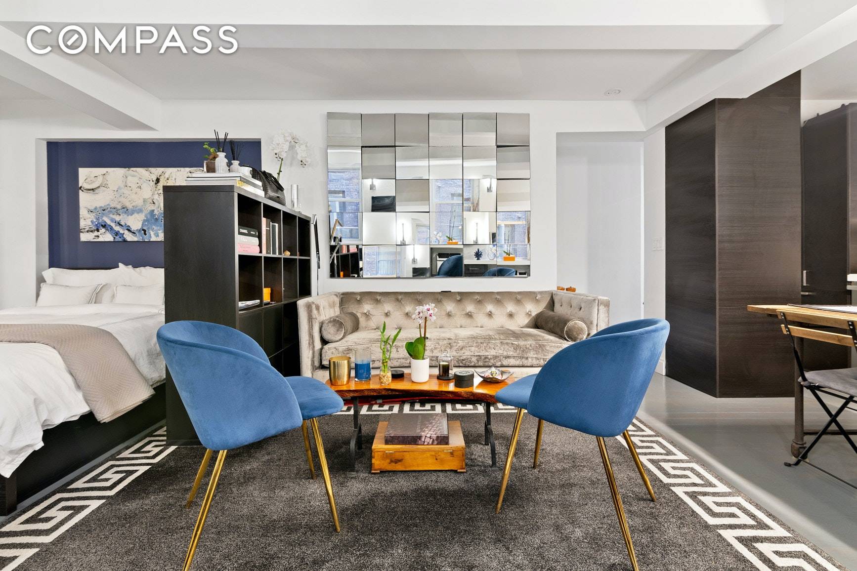 Back on the market. The best renovation in the entire building.