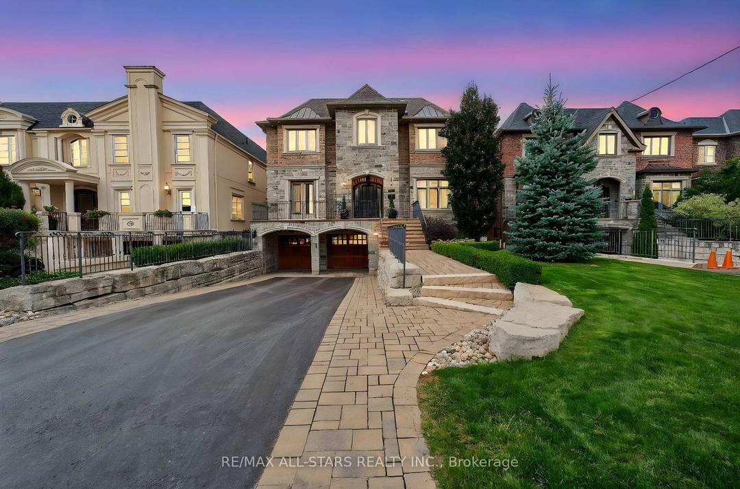 See video tour ! Welcome to this one of a kind, custom built luxury residence on a prestigious street in the Aurora Village.