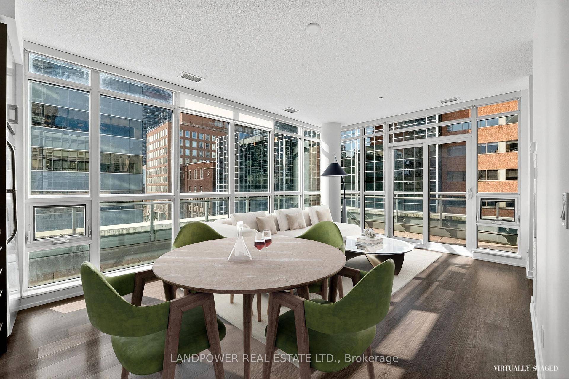 Welcome To This Sun Filled 1 1 Corner Suite Offering 673 Square Feet Of Interior Living Space Plus A Spectacular 323 Square Foot Wrap Around Terrace, Complete With A Locker ...