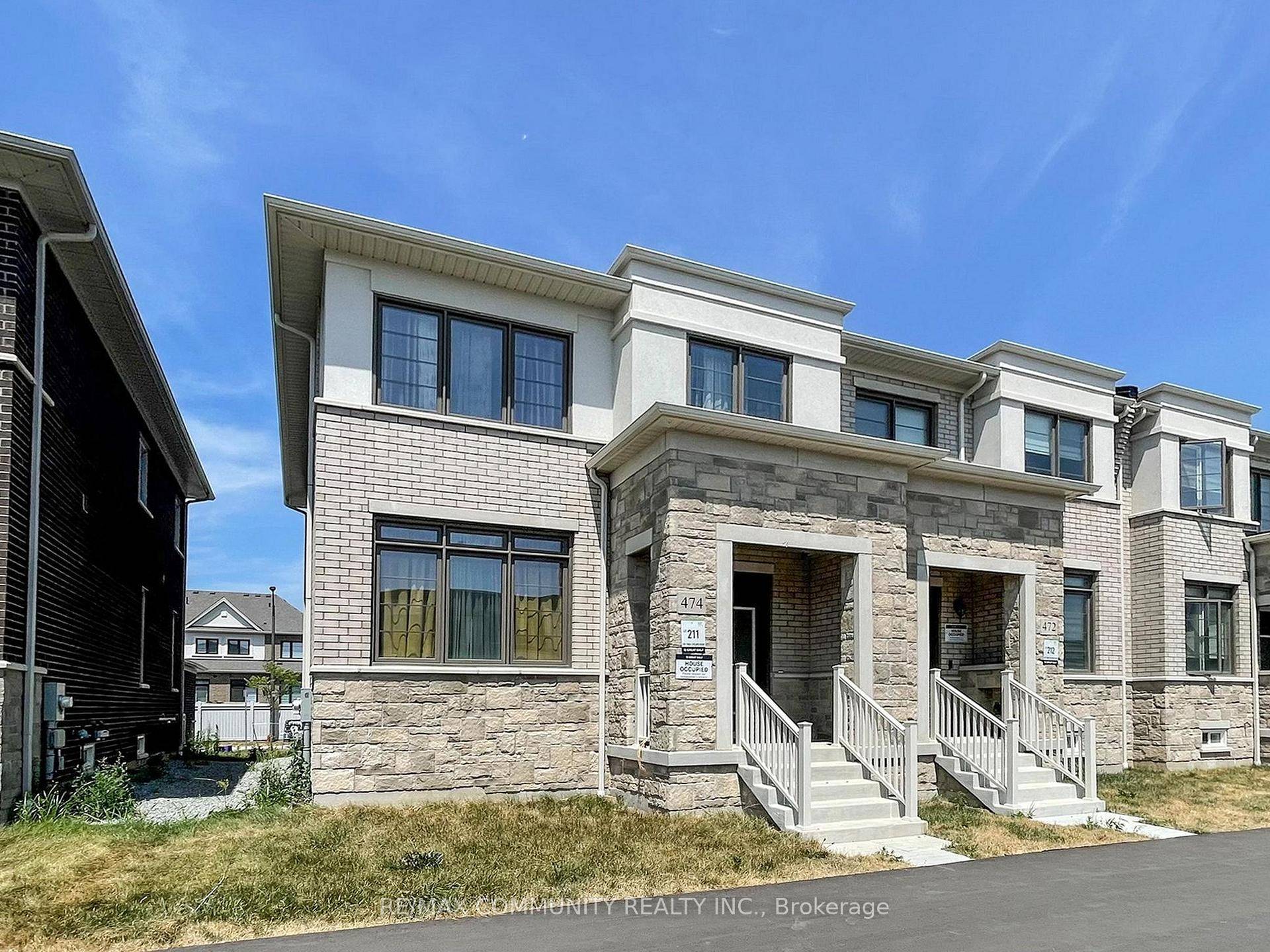1 Year Old End Unit Freehold Townhome built by Great Gulf in the heart of Whitby Meadows.