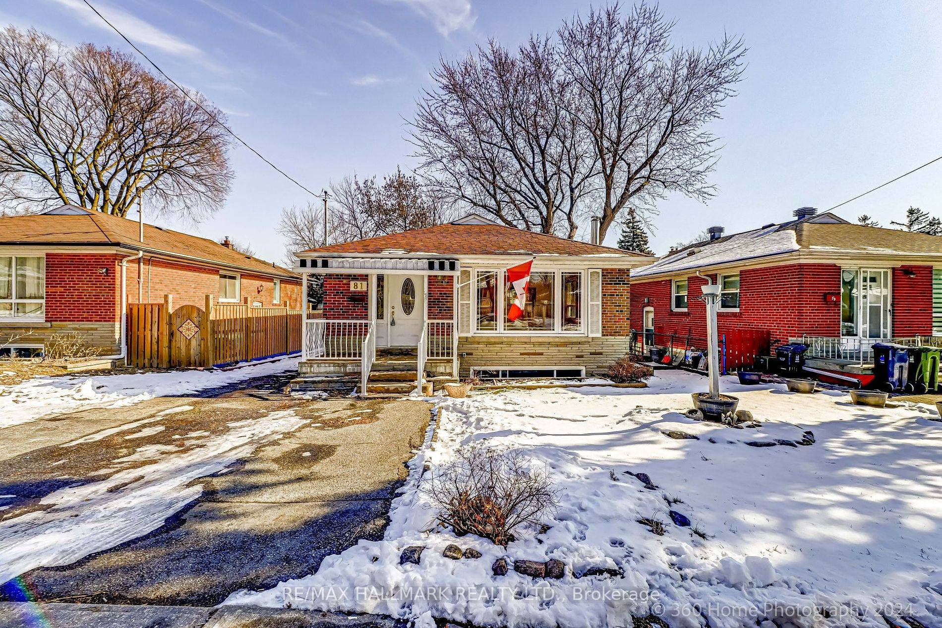 Terrific 3 bedroom bungalow in great family neighbourhood with seperate entrance to finished basement with wood stove and wet bar.