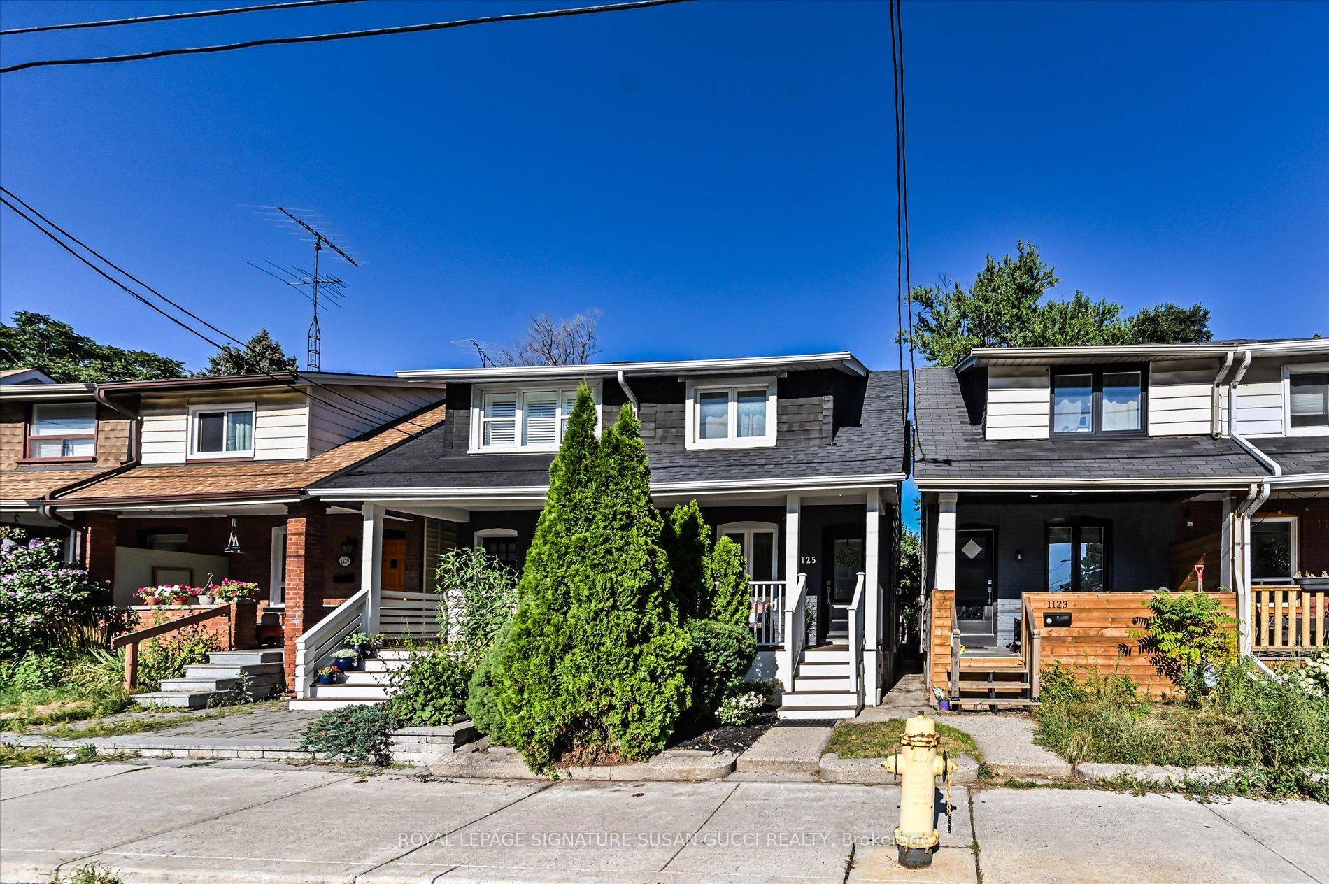 Welcome to this beautifully maintained 3 1 bedroom semi detached home just steps from Woodbine Subway Station.